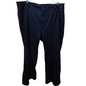 Avenue Denim Dark Wash Bootcut Womens Plus Size 20 Petite, Stretch